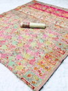 Vivera Designer Kashmiri Pashmina Kachi Work Wedding Sarees Wholesale Shop In Surat
